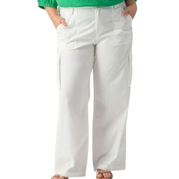 NEW Sanctuary Standard Surplus White Cargo Pant 2X - Picture 1 of 15